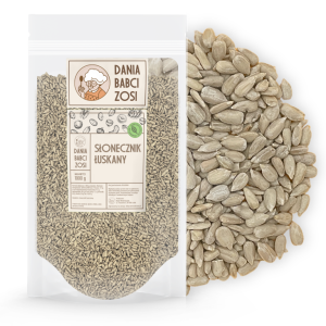 Słonecznik łuskany 1 kg - Dania Babci Zosi