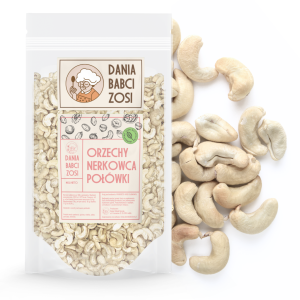 Orzechy nerkowca połówki 0,5 kg - Dania Babci Zosi