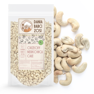 Orzechy nerkowca całe 1 kg - Dania Babci Zosi