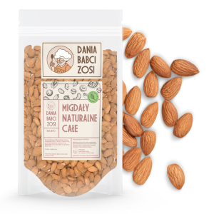 Migdały naturalne całe 1 kg - Dania Babci Zosi