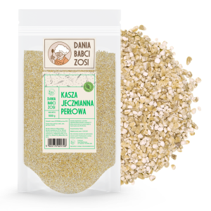 Kasza jęczmienna perłowa 1 kg - Dania Babci Zosi