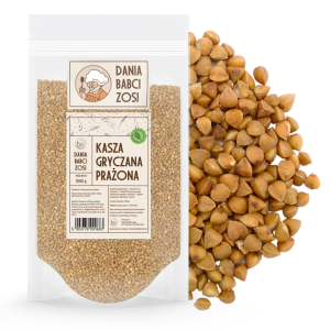 Kasza gryczana prażona (palona) 1 kg - Dania Babci Zosi