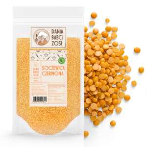 Soczewica czerwona 1 kg - Dania Babci Zosi