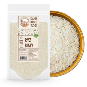 Ryż biały długoziarnisty 1kg - Dania Babci Zosi
