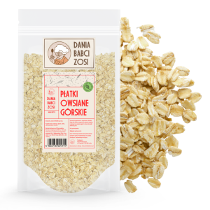Płatki owsiane górskie 1 kg - Dania Babci Zosi