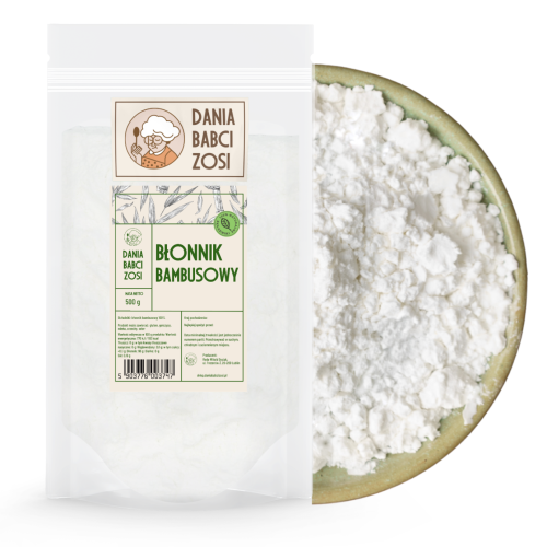 Błonnik bambusowy 0,5 kg - Dania Babci Zosi