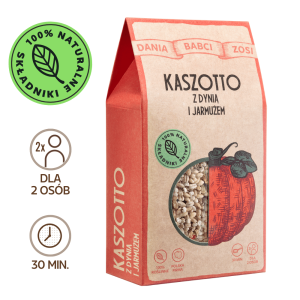 Kaszotto z dynią i jarmużem - na 850 g dania - 100% naturalny skład