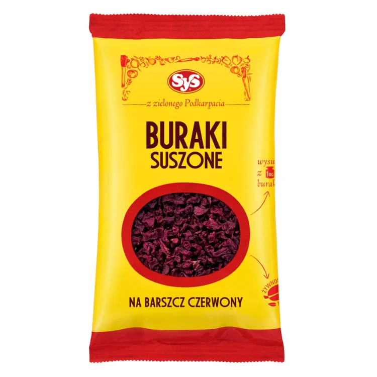 Buraki suszone 100 g Dania Babaci Zosi allegro.png