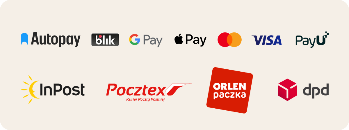 Metody płatności w sklepie – otwiera się w nowej karcie